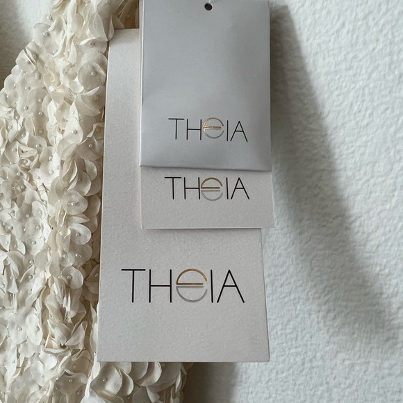 NWT BHLDN Anthropologie Theia Emma Cherry Blossom Wedding Prom Gown 2 NWT $2195 - Picture 2 of 15